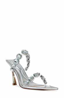 AZALEA WANG Paolina Pointed Toe Slide Sandal