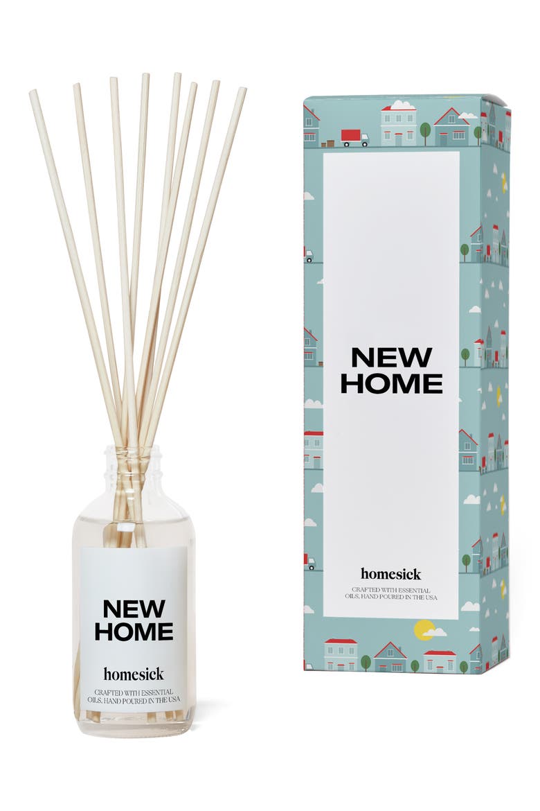New Home Reed Diffuser, Main, color, WHITE