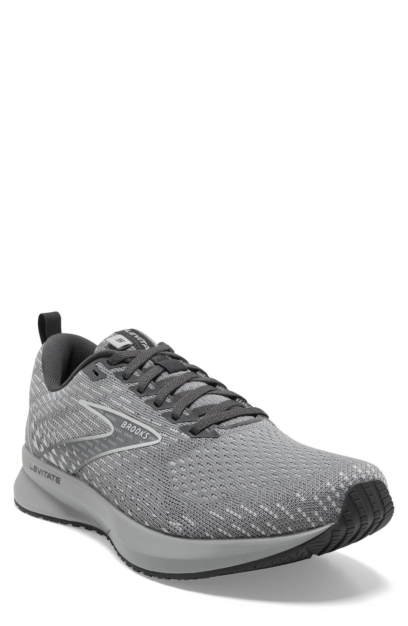 Levitate 5 Running Shoe, Main, color, GREY/ OYSTER/ BLACKENED PEARL