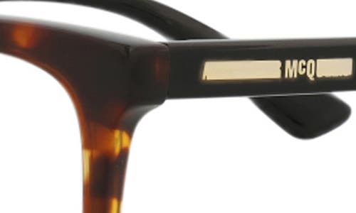 ALEXANDER MCQUEEN MCQUEEN 52MM RECTANGULAR OPTICAL GLASSES 