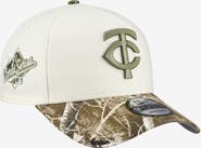 New Era Men's New Era Khaki/Realtree Camo Minnesota Twins 9FORTY A-Frame Adjustable Hat