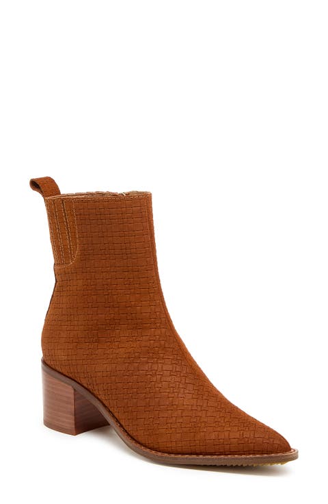 Milly Pointed Toe Bootie (Women)