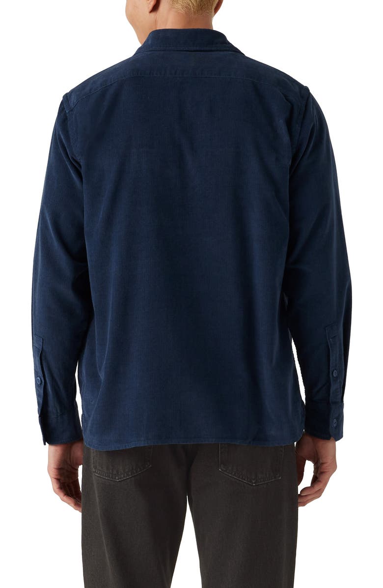 Levi's Jackson Worker Cotton Corduroy Overshirt, Alternate, color, Zodiac Blue Corduroy