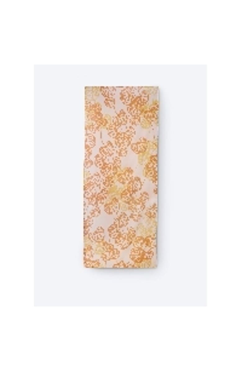 VISCATA Foulard Scarf, Alternate, color, Orange Petals