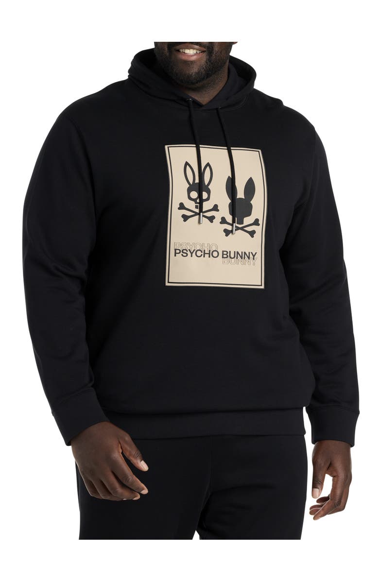 Psycho Bunny Big & Tall Monroe Hoodie, Main, color,