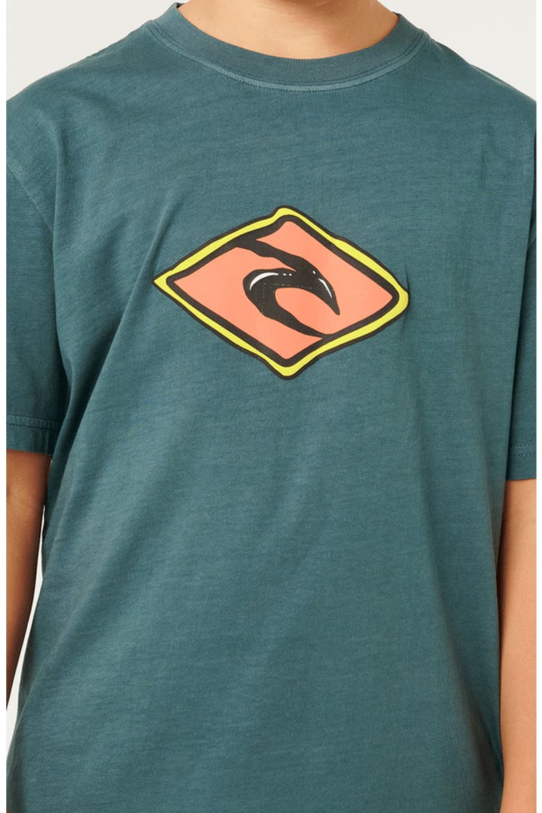 Kids' Sunset Sesh Cotton Graphic T-Shirt, Alternate, color, PINE NIGHT