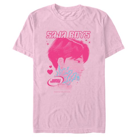 Men's KPop Demon Hunters Jinu Saja Profile  Graphic T-Shirt