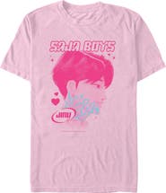 KPop Demon Hunters Men's KPop Demon Hunters Jinu Saja Profile Graphic T-Shirt