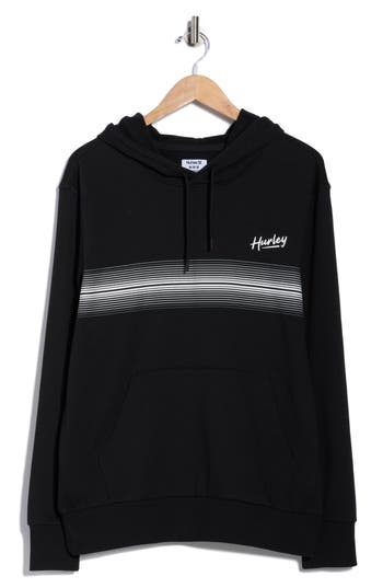 Hurley Sea Rayz Pullover Hoodie In Black