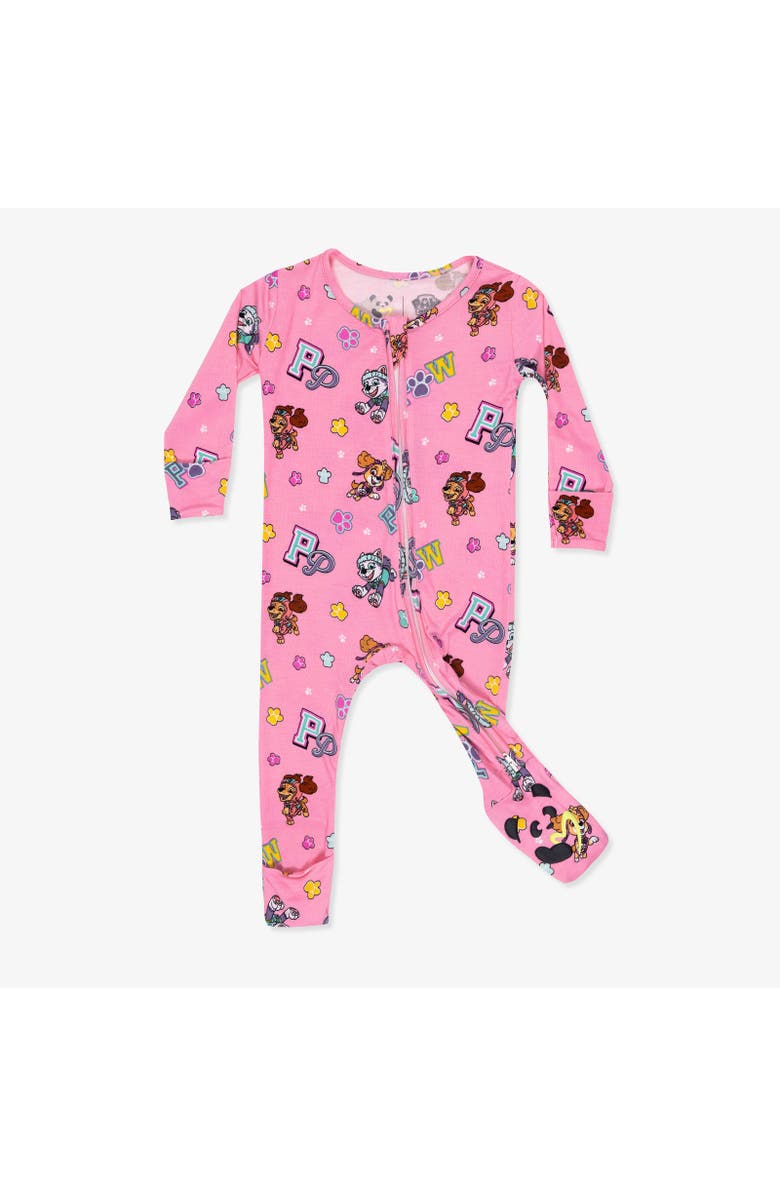 Bellabu Bear Baby PAW Patrol Varsity Pink Convertible Footie, Main, color, Paw Patrol: Varsity Pink