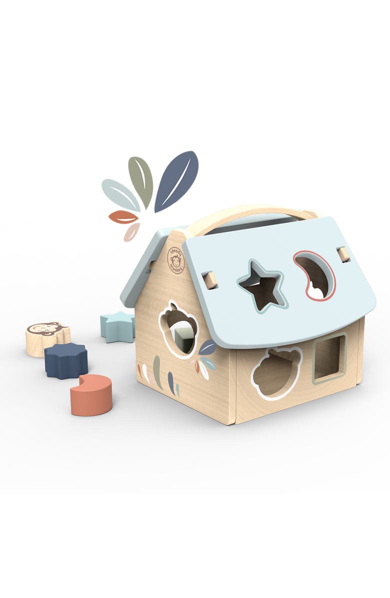 Speedy Monkey House Shape Sorter, Alternate, color, Multi