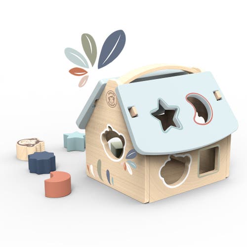 Speedy Monkey House Shape Sorter In Animal Print