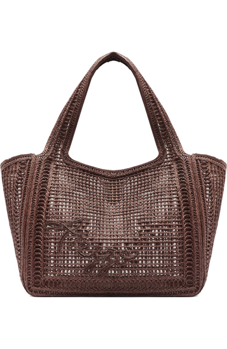 Arezzo Large Isla Shopping Bag, Main, color, New Cocoa/ New Cocoa