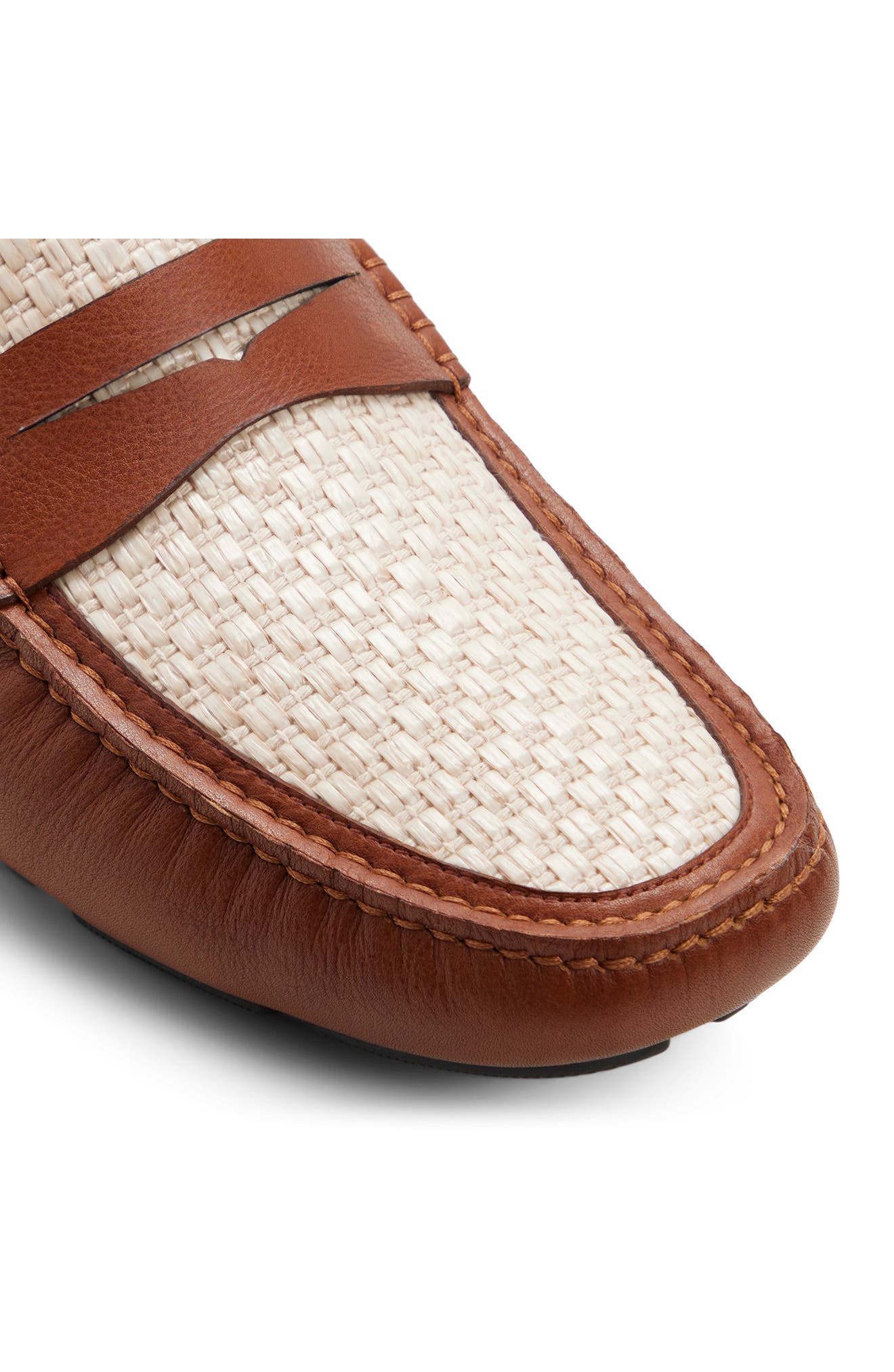 Brooks Brothers Jefferson Mixed Media Driving Loafer (Men) | Nordstrom