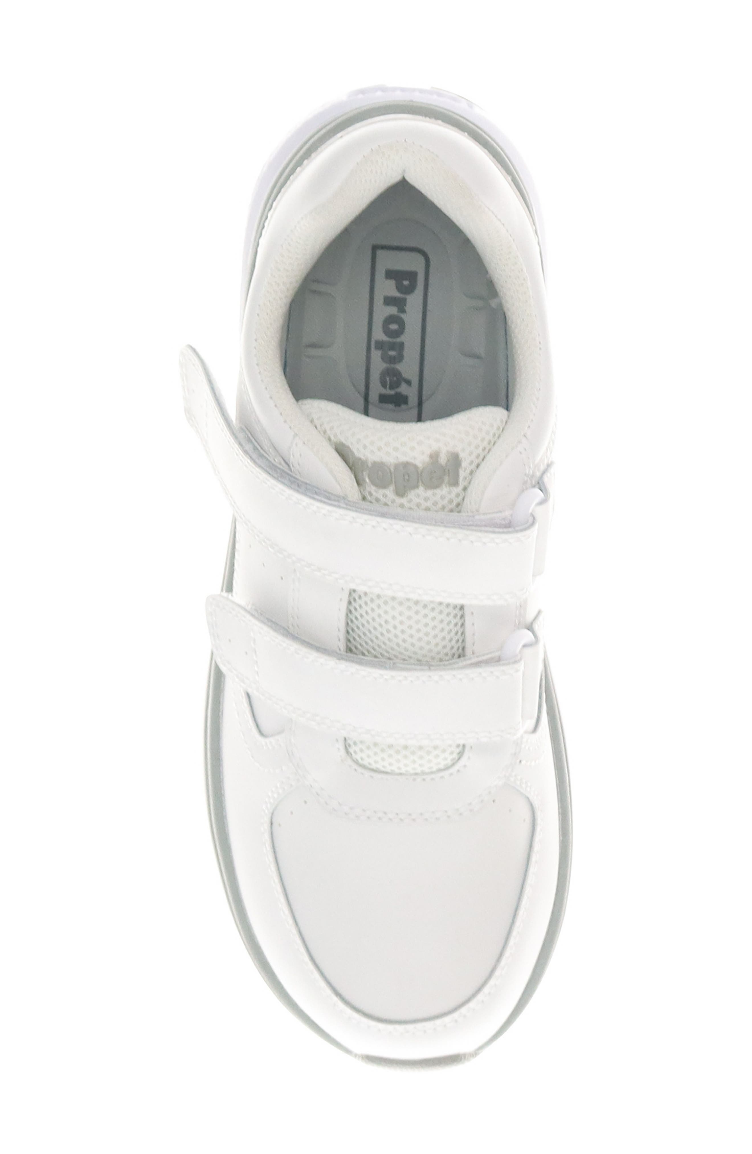 Propét Ultima Strap Sneaker, Alternate, color, White