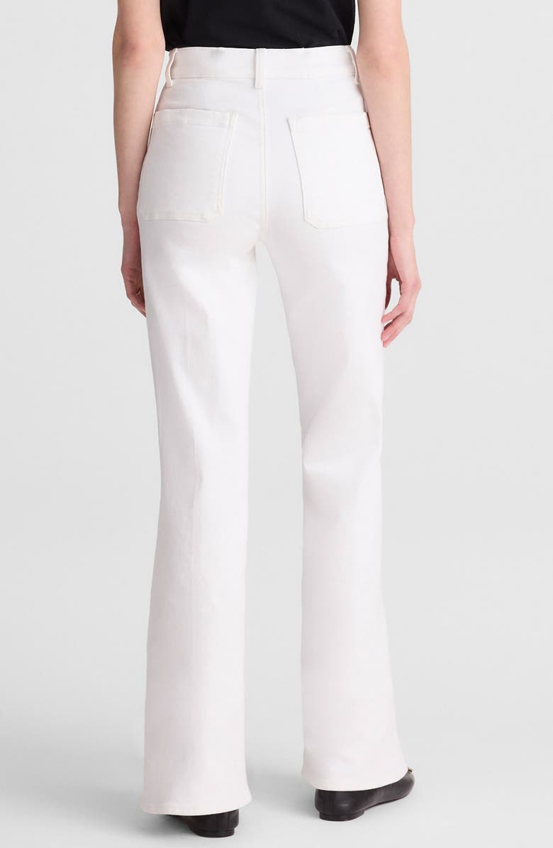 Madewell Emmy Wide-Leg Jeans, Alternate, color, Tile White