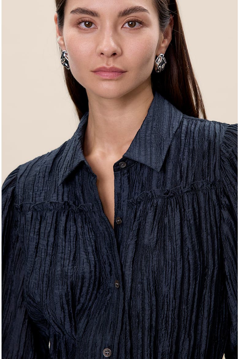 Olivia Shirt Dress, Alternate, color, Graphite
