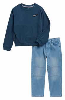 Kids' Sweatshirt & Jeans Set