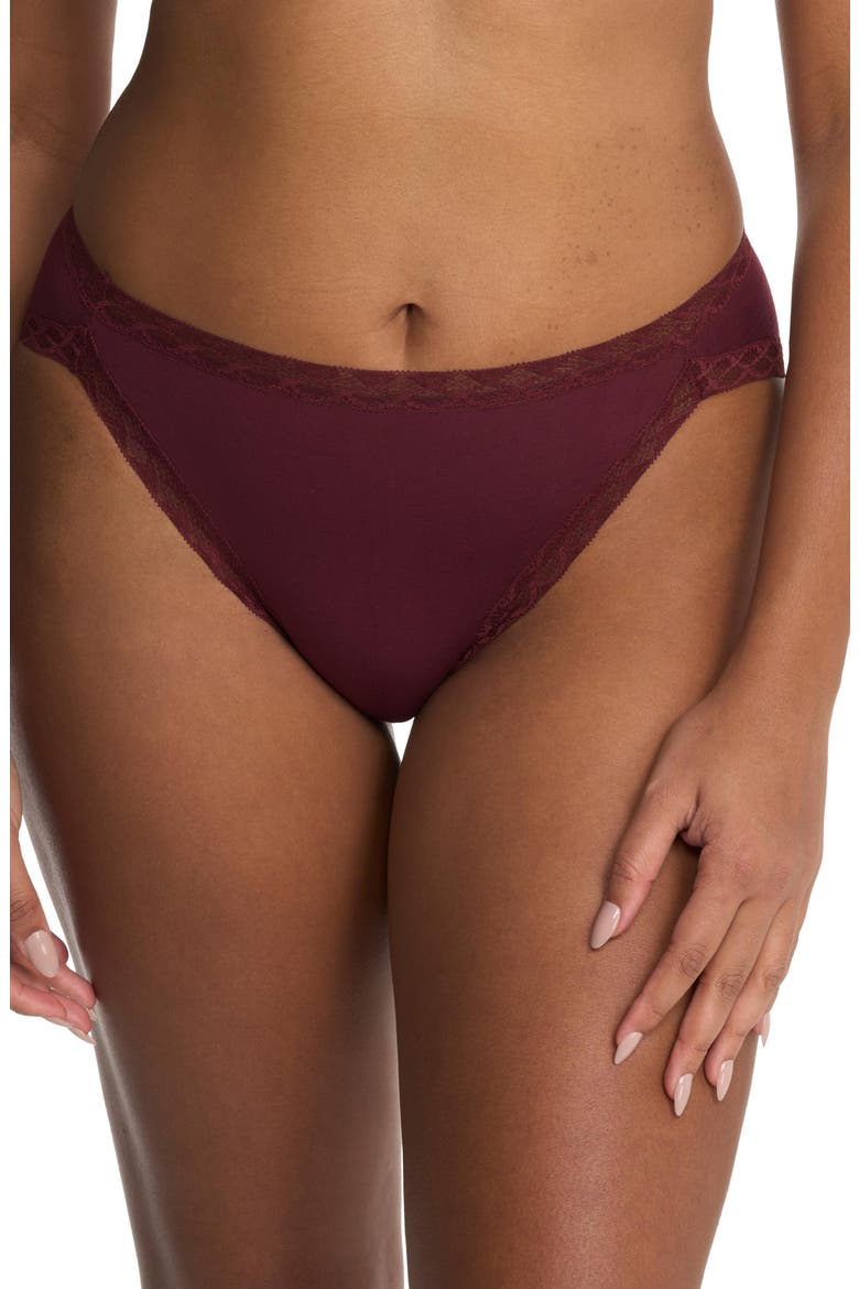 Bliss Cotton French Cut Brief 2-Pack, Alternate, color, Flint/Royal Fig