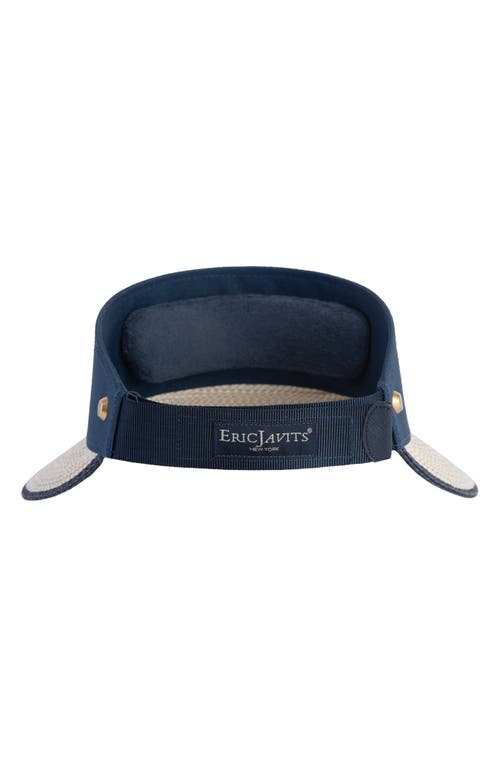 Eric Javits Squishee Straw Champ Custom Fit Visor