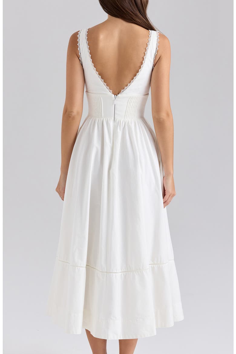 Samia Maxi Sundress, Alternate, color, WHITE