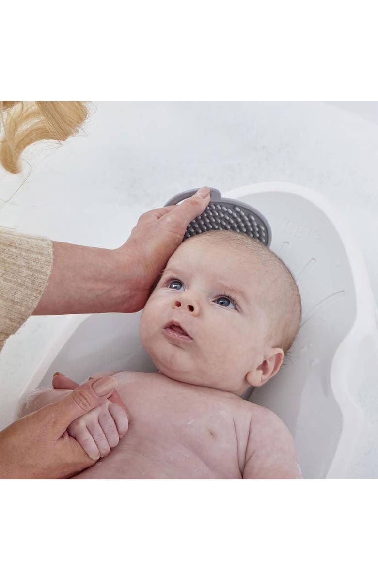 SHNUGGLE Newborn Bath Support, Alternate, color, Pebble Grey