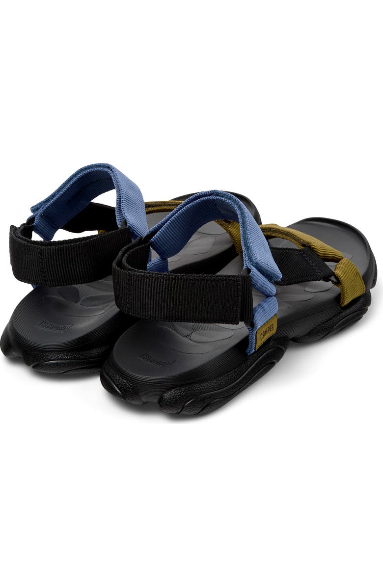 Camper Karst Sandal, Alternate, color, Black Multi