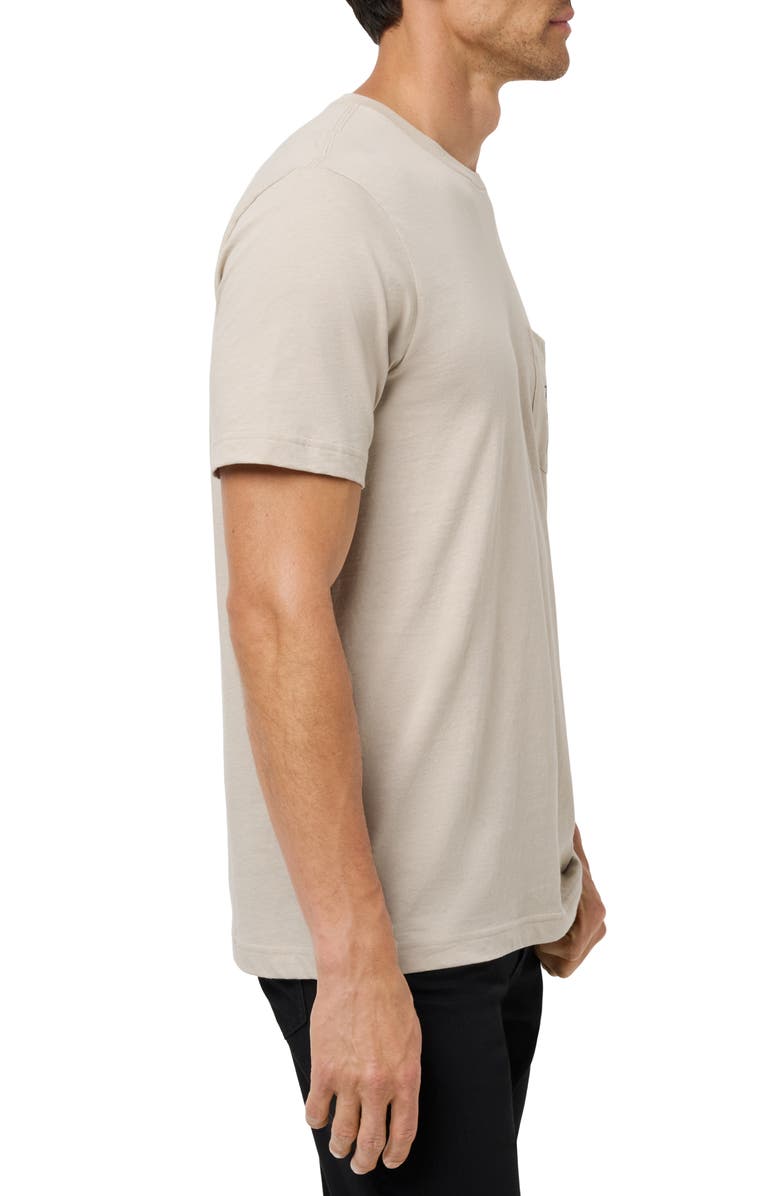 TravisMathew Vineyard Tour Embroidered Pocket T-Shirt, Alternate, color, Island Fossil