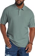 True Nation by DXL Big & Tall Garment-Dyed Polo Shirt