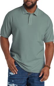 True Nation by DXL Big & Tall Garment-Dyed Polo Shirt