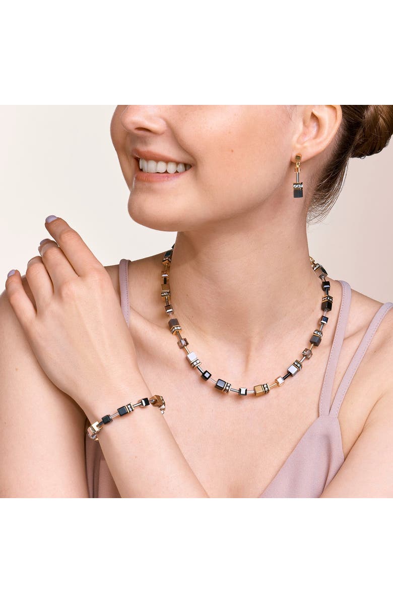 COEUR DE LION Geocube Bracelet, Alternate, color, Grey