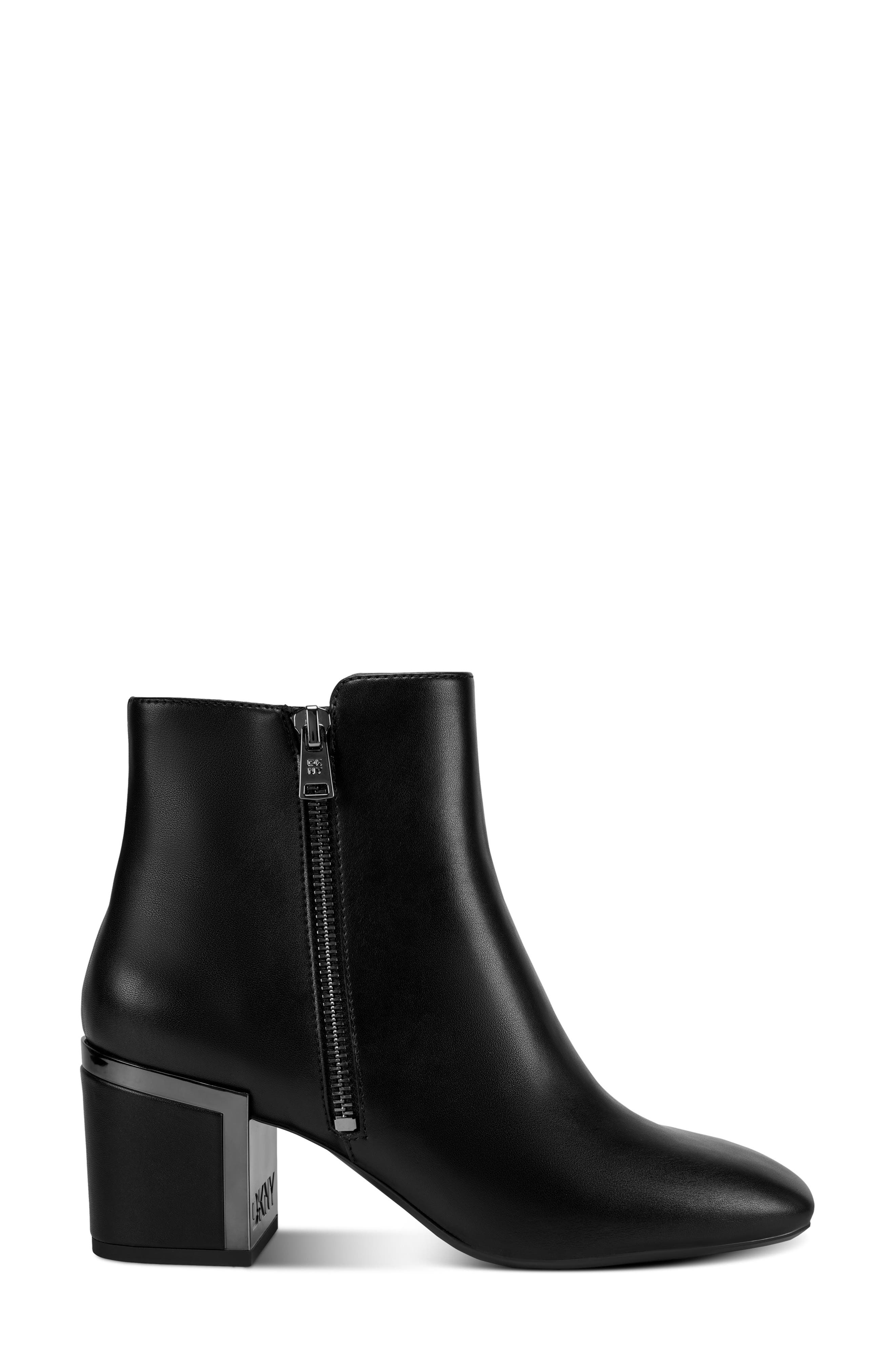 DKNY Kylah Bootie, Alternate, color, Black