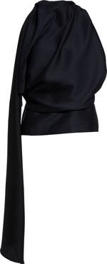 Róhe Draped Open Back Top