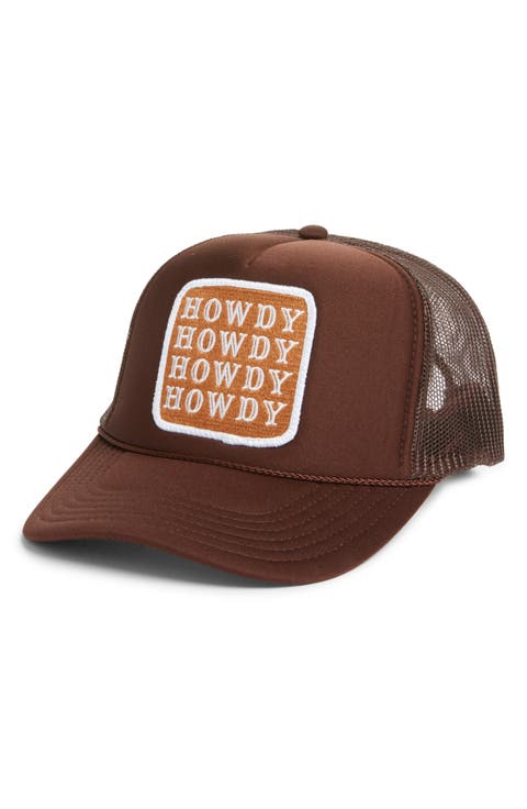Howdy Patch Trucker Hat