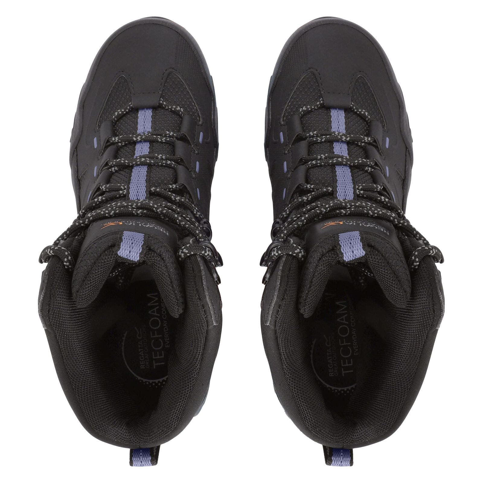 Regen Walking Boots, Alternate, color, Black and Lilac Bloom