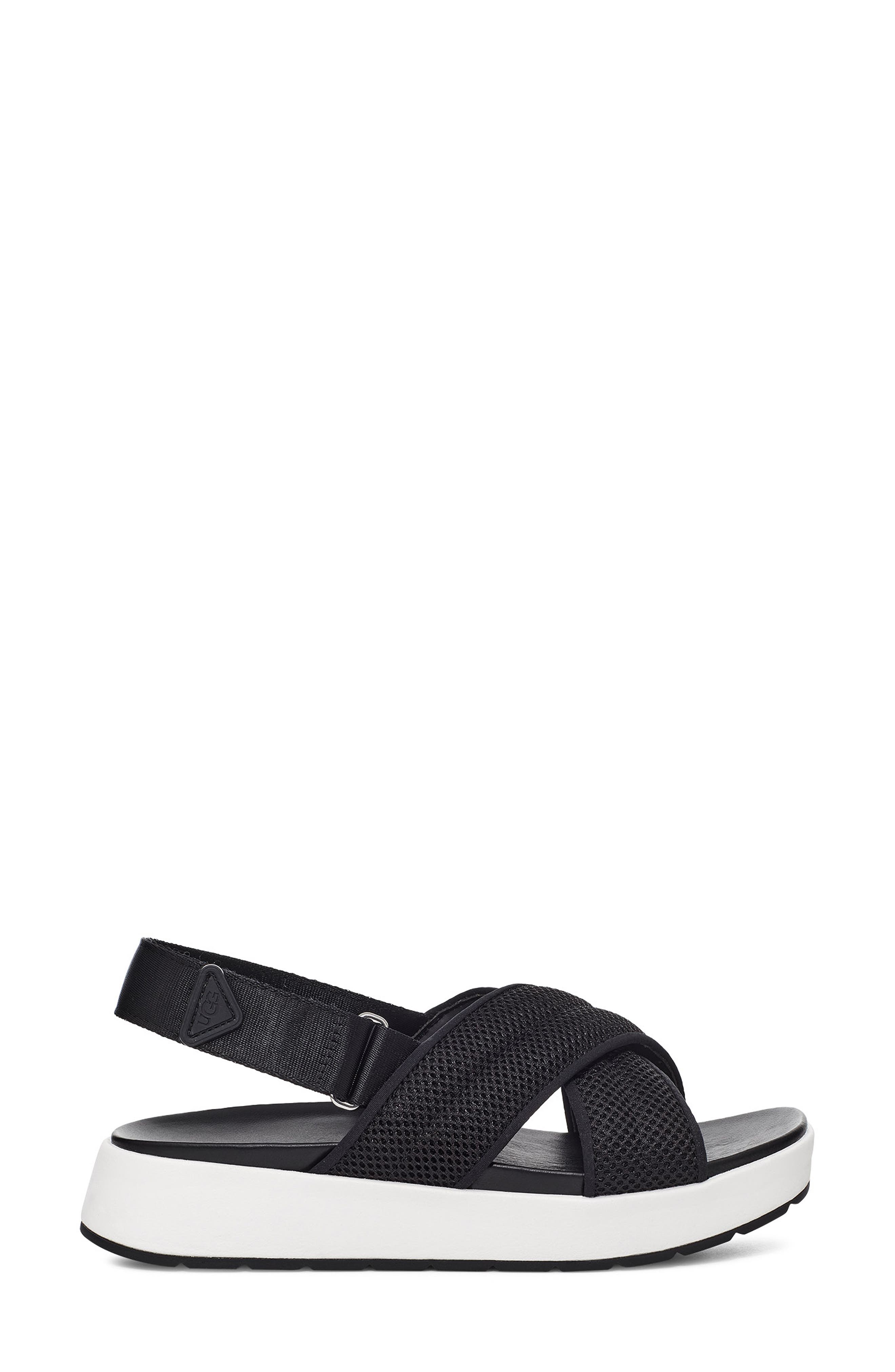 UGG<sup>®</sup> UGG Nella Slingback Platform Sandal, Alternate, color, 