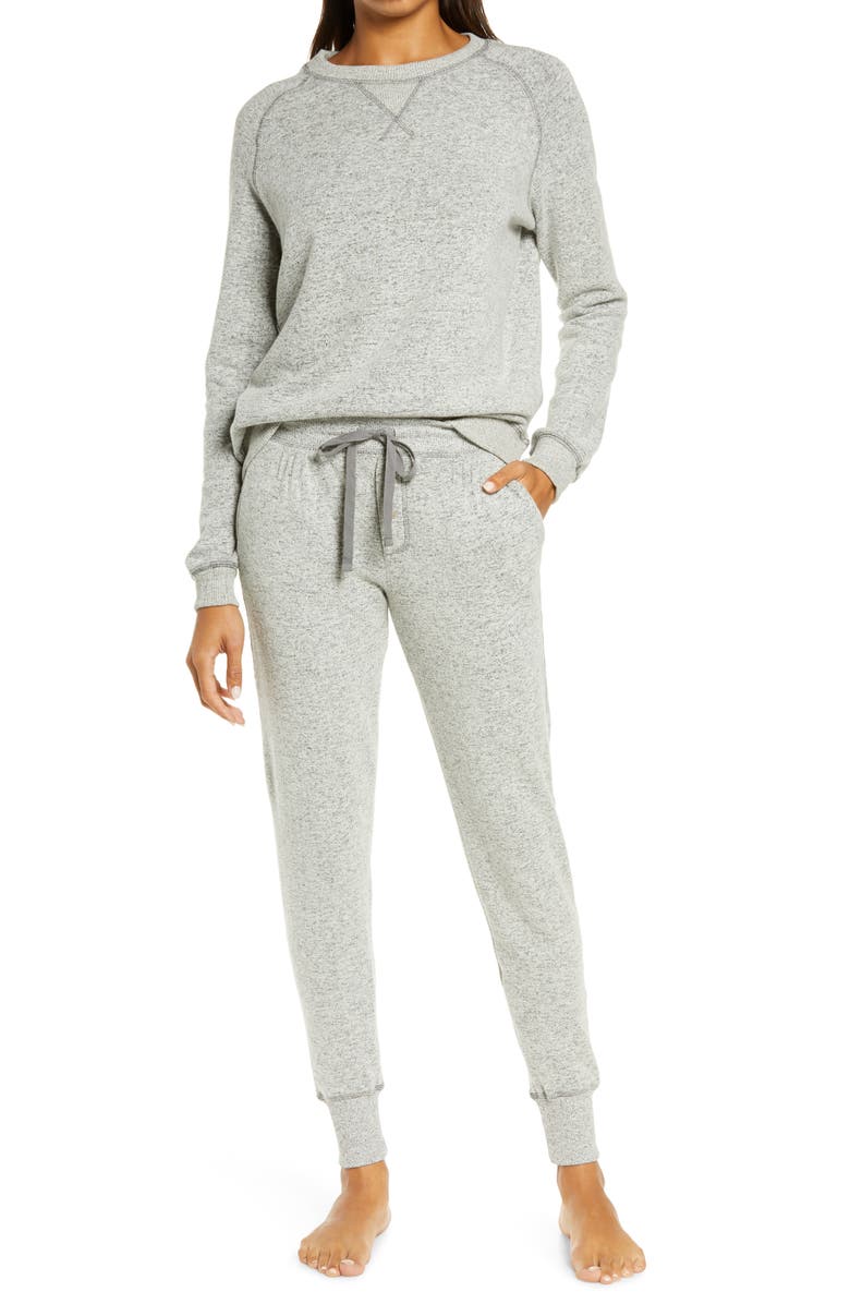 Papinelle So Soft Fleece Jogger Pajamas, Main, color,