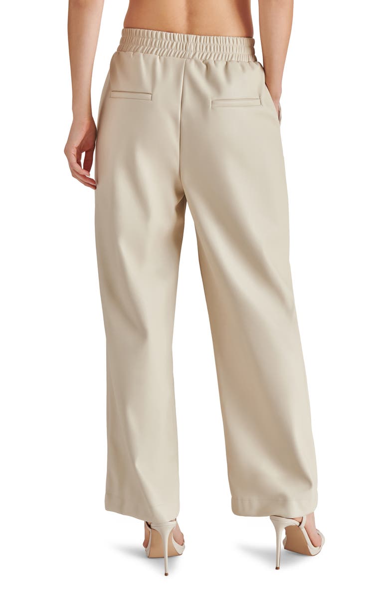 Steve Madden Gilda Wide Leg Faux Leather Pants, Alternate, color, 