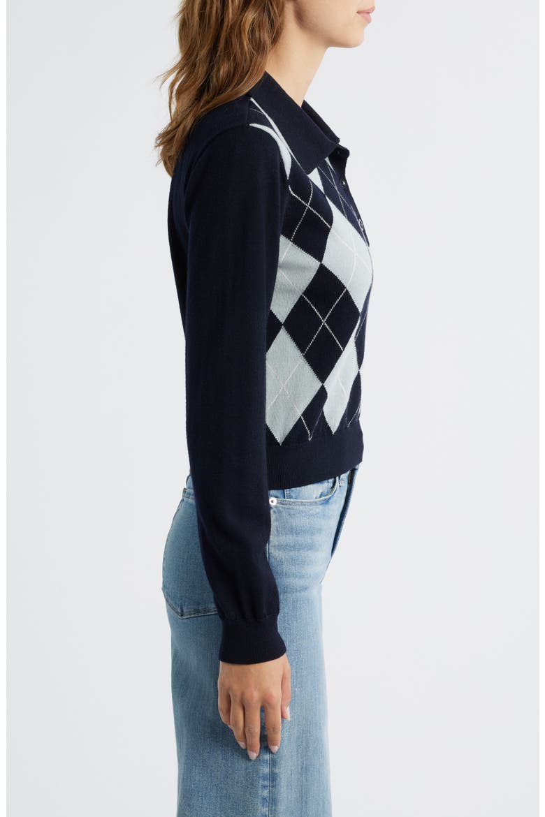 The Argyle Polo, Alternate, color, GREY MULTI