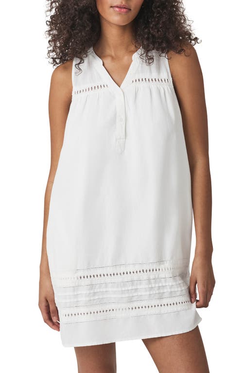Splendid Catalina Linen Blend Minidress In White