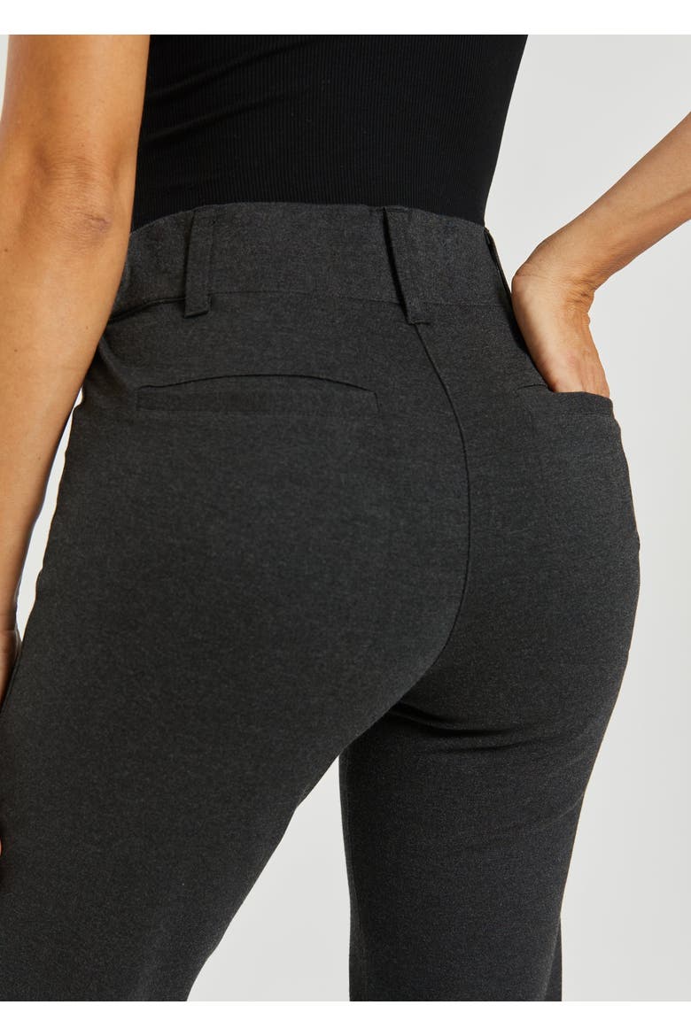Two Pocket DPYP Dress Pant Yoga Pants Straight Leg, Alternate, color, Charcoal