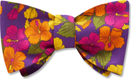 Beau Ties of Vermont Hibiscus Garden Bow Tie