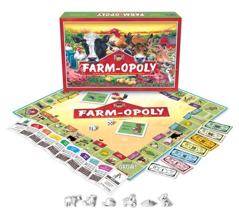 Farmopoly Monopoly Board Game