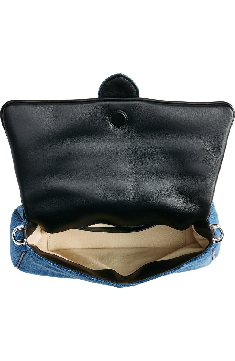 Jacquemus Le Bambimou Denim Shoulder Bag, Alternate, color,