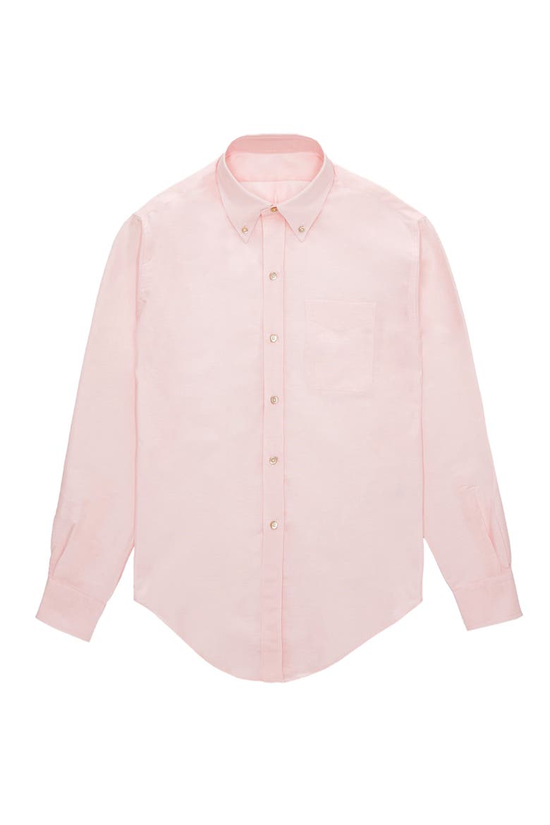 King Oxford Shirt, Main, color, Pink