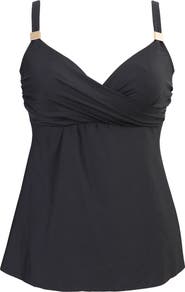 Miraclesuit® Surplice Underwire Tankini Top
