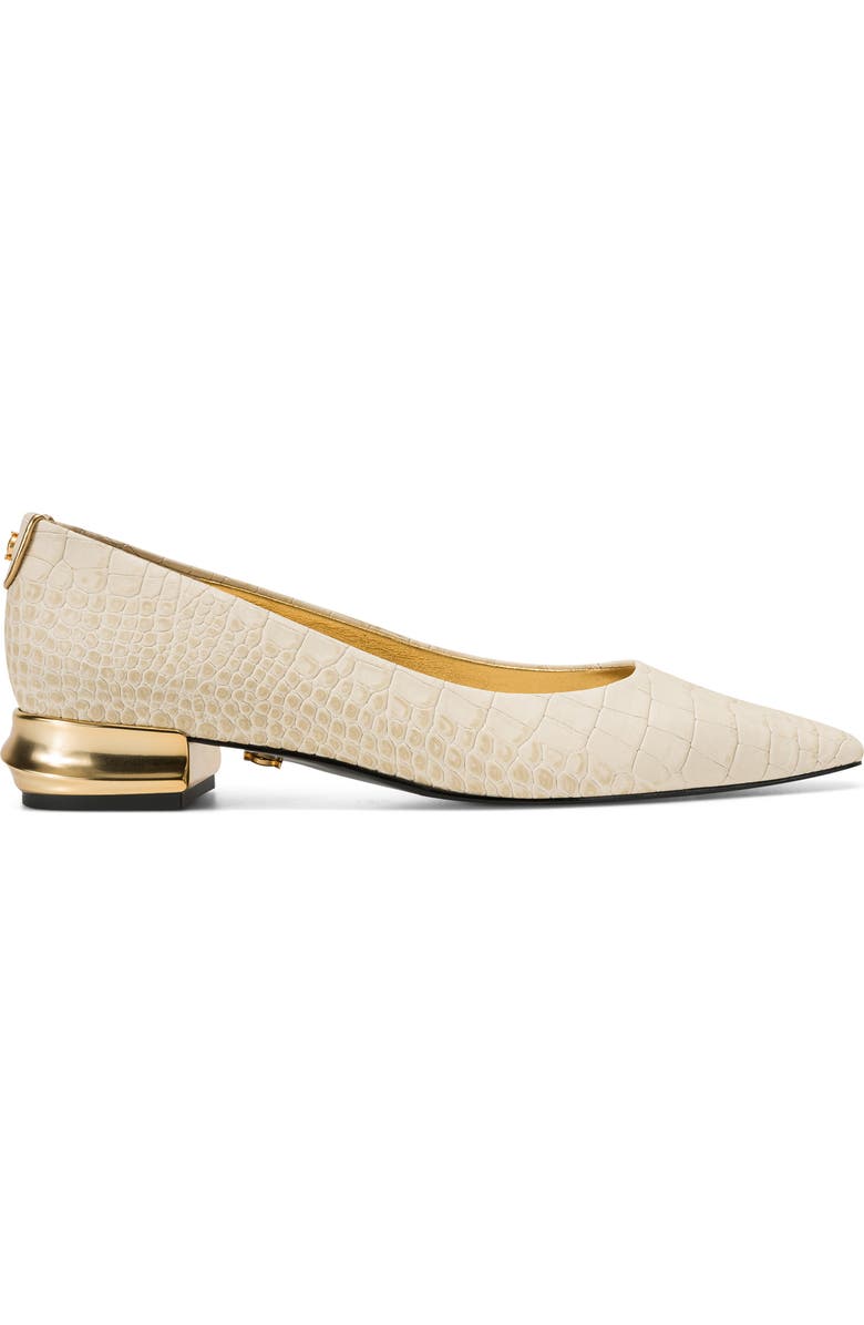 Donna Karan New York Savita Pump, Alternate, color, Ivory