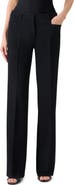 Akris punto Mikka Virgin Wool Tricotine Pants