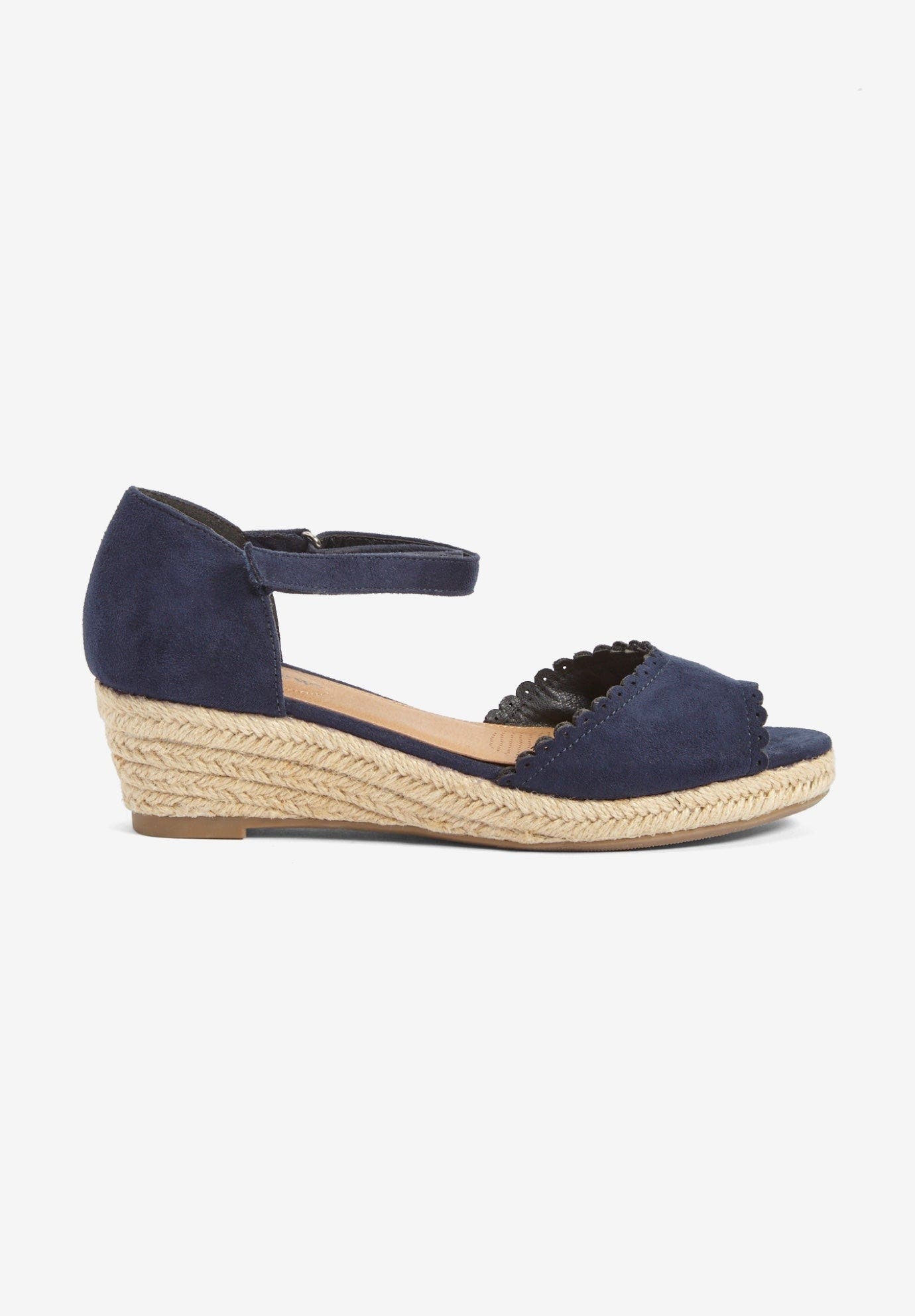 The Charlie Espadrille, Alternate, color, NAVY