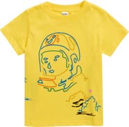 Billionaire Boys Club Kids' Clouds Cotton Graphic T-Shirt